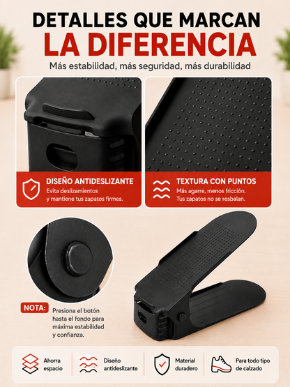 Organizador en "V" Más Espacio Más Orden - Pack x12 Unidades