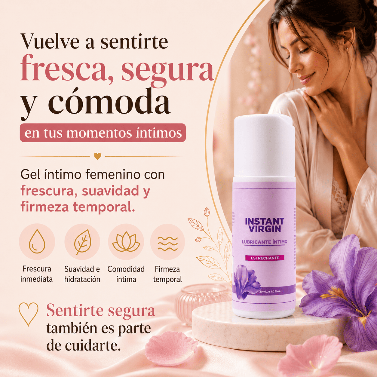 Instant Virgin - Siéntete Segura en tus Momentos Íntimos