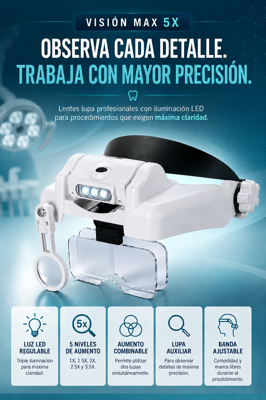 Lentes de Aumeto - Visión MAX 5X